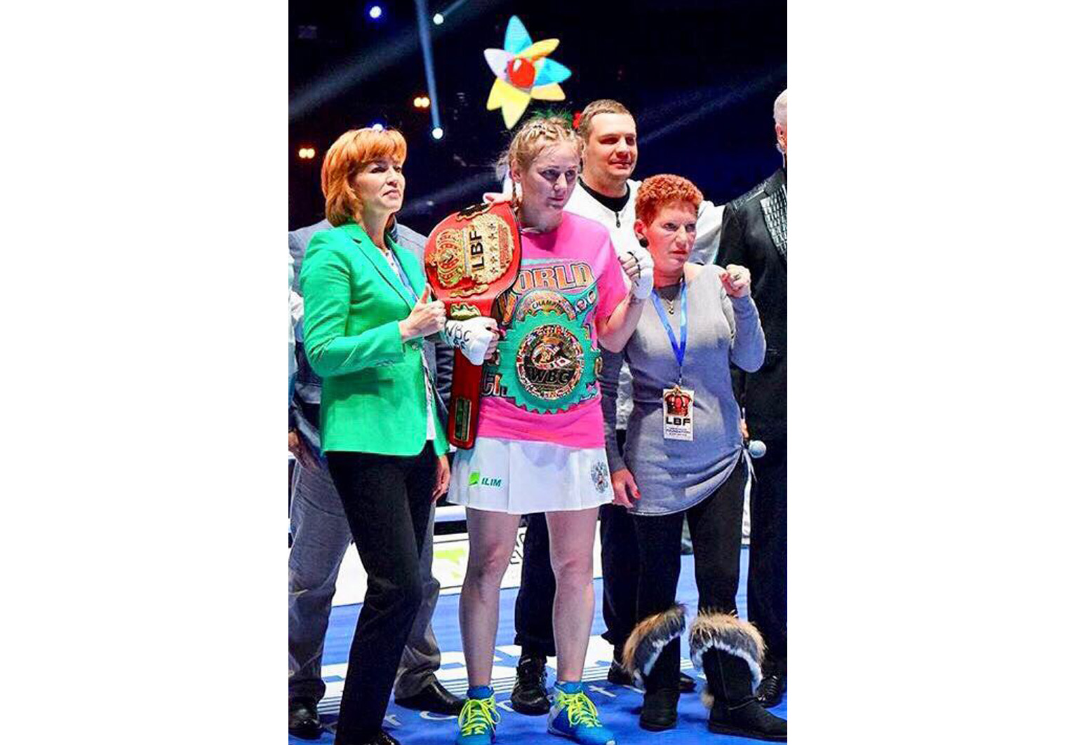 Inna Sagaydakovskaya - LBF World female light middleweight Champion